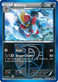 Bisharp (Team Plasma) (73) (73/116) [Plasma Freeze]