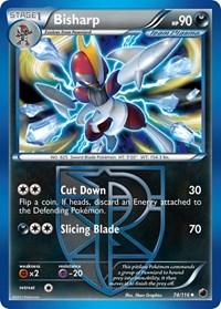 Bisharp (Team Plasma) (74) (74/116) [Plasma Freeze]