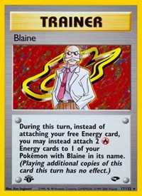 Blaine (17) (017/132) [Gym Challenge]