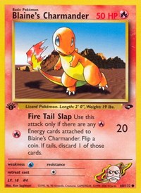 Blaine's Charmander (060/132) [Gym Challenge (Unlimited)]