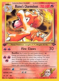 Blaine's Charmeleon (031/132) [Gym Challenge]