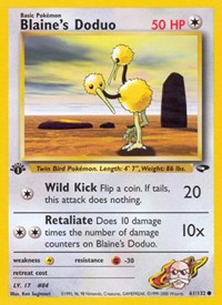 Blaine's Doduo (061/132) [Gym Challenge (Unlimited)]