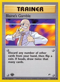 Blaine's Gamble (121/132) [Gym Heroes (Unlimited)]