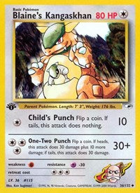 Blaine's Kangaskhan (036/132) [Gym Heroes]