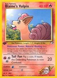 Blaine's Vulpix (065/132) [Gym Heroes]
