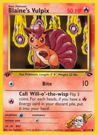 Blaine's Vulpix (066/132) [Gym Challenge]