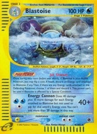 Blastoise (4) (004/165) [Expedition]