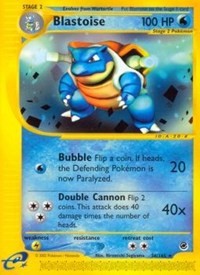 Blastoise (36) (036/165) [Expedition]