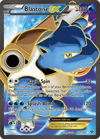 Blastoise EX (142 Full Art) (142/146) [XY Base Set]