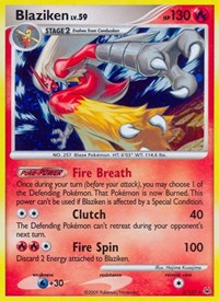 Blaziken (3/127) [Platinum]