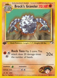 Brock's Graveler (040/132) [Gym Heroes (Unlimited)]