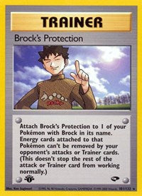 Brock's Protection (101/132) [Gym Challenge (Unlimited)]