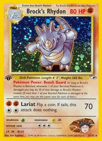 Brock's Rhydon (002/132) [Gym Heroes (Unlimited)]