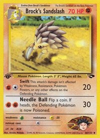 Brock's Sandslash (036/132) [Gym Challenge (Unlimited)]