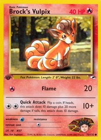 Brock's Vulpix (073/132) [Gym Heroes]