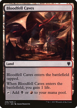 Bloodfell Caves (236) [Commander 2017]