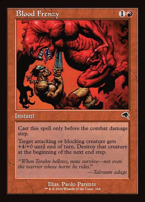 Blood Frenzy (TMP-164) [The List]