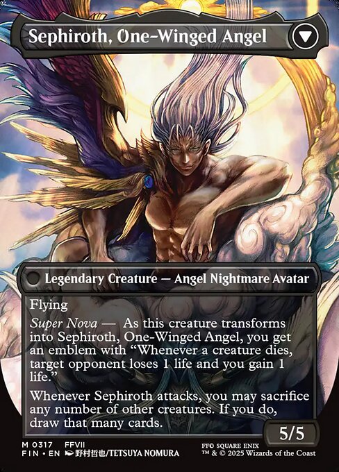 Sephiroth, Fabled SOLDIER // Sephiroth, One-Winged Angel (317) [Final Fantasy]