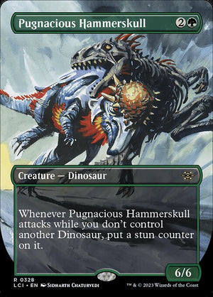 Pugnacious Hammerskull (328) [The Lost Caverns of Ixalan] [Borderless]
