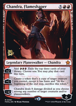 Chandra, Flameshaper (81s) [Foundations Promos]