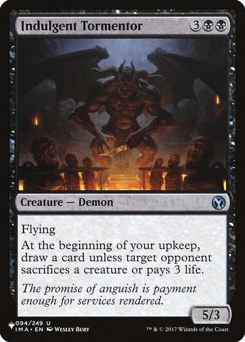 Indulgent Tormentor (IMA-94) [The List]