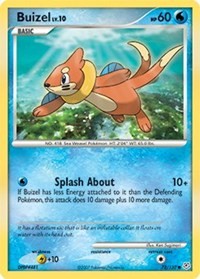 Buizel (72/130) [Diamond and Pearl]