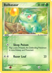 Bulbasaur - 054/112 (54/112) [FireRed and LeafGreen]