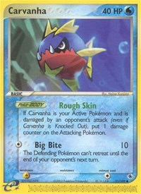 Carvanha (51/109) [Ruby and Sapphire]