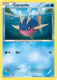 Carvanha (32/135) [Plasma Storm]