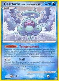 Castform Snow-Cloud Form (50/146) [Legends Awakened]