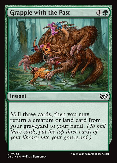 Grapple with the Past (82) [Duskmourn: House of Horror Commander]