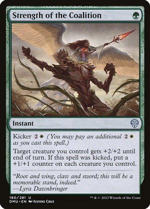 Strength of the Coalition (180) [Dominaria United]