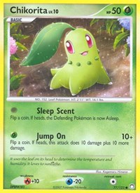 Chikorita (77/123) [Mysterious Treasures]