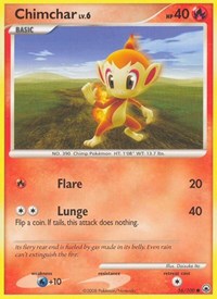 Chimchar (56) (56/100) [Majestic Dawn]