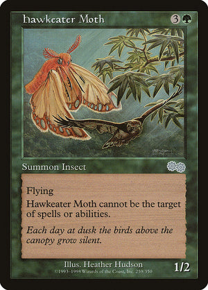 Hawkeater Moth (259) [Urza's Saga]
