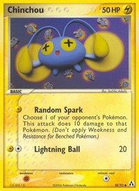 Chinchou (50/92) [Legend Maker]