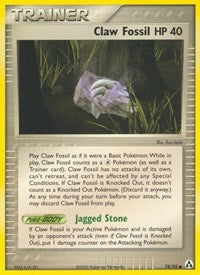 Claw Fossil (78/92) [Legend Maker]