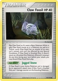 Claw Fossil (91/110) [Holon Phantoms]