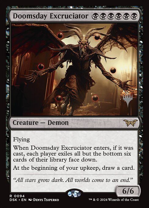 Doomsday Excruciator (94p) [Duskmourn: House of Horror Promos]