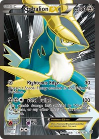 Cobalion EX (133 Full Art) (133/135) [Plasma Storm]