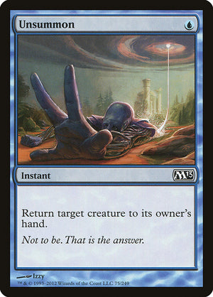 Unsummon (75) [Magic 2013]