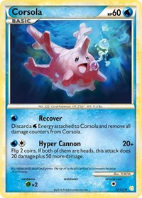 Corsola (37/123) [HeartGold SoulSilver]