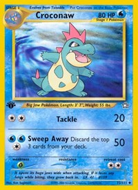 Croconaw (32) (032/111) [Neo Genesis (Unlimited)]