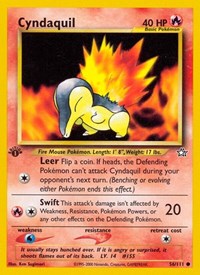 Cyndaquil (56) (056/111) [Neo Genesis (Unlimited)]
