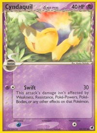 Cyndaquil (Delta Species) (45/101) [Dragon Frontiers]