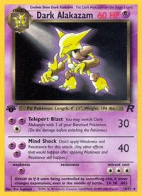 Dark Alakazam (18) (18/82) [Team Rocket (Unlimited)]