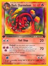 Dark Charmeleon (32/82) [Team Rocket (Unlimited)]