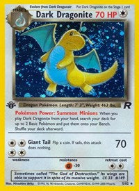 Dark Dragonite (5) (05/82) [Team Rocket (Unlimited)]