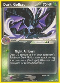 Dark Golbat (34/109) [Team Rocket Returns]