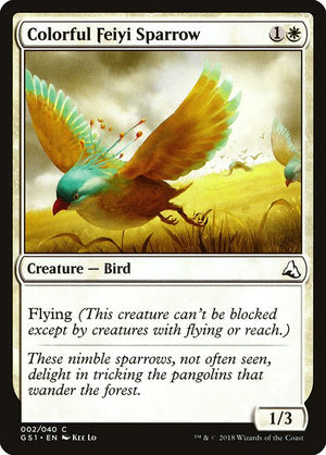 Colorful Feiyi Sparrow (2) [Global Series Jiang Yanggu & Mu Yanling]